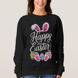 Sudadera Conejo Feliz de Pascua Huevo de Pascua de Primaver