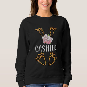 Sudadera Conejo Floral Leopard Cashier feliz madre de Pascu