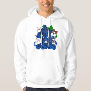 Sudadera Conejo Gigante de Arándano - Conejito Mágico y Peq