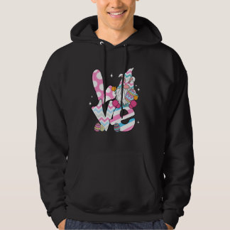 Sudadera Conejo Gnomo Amor Feliz Día de Pascua Para Niños N