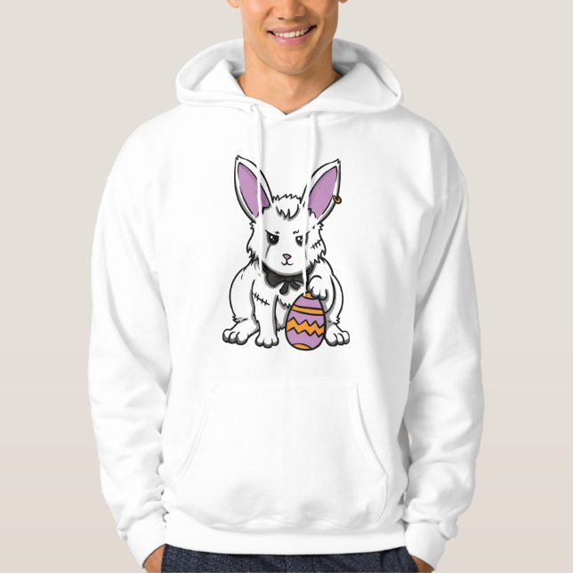 Sudadera Conejo Gótico Bunny Gótico Gótico Emo de Pascua Gó (Anverso)