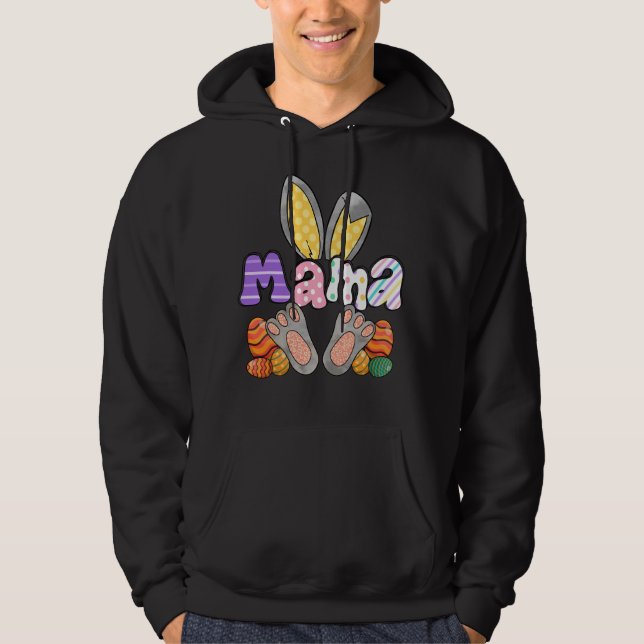 Sudadera conejo mamá (2), retro, vintage (Anverso)