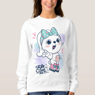 Sudadera conejo patinador