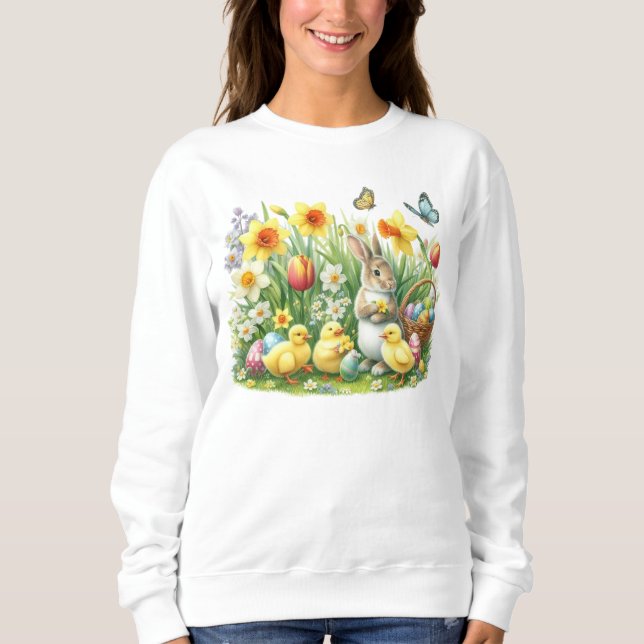 Sudadera Conejo/pollo de primavera clásico/ventilado (Anverso)