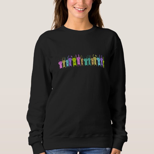 Sudadera Conejos En La Primavera De Un Bunny Bunny Easter B (Anverso)