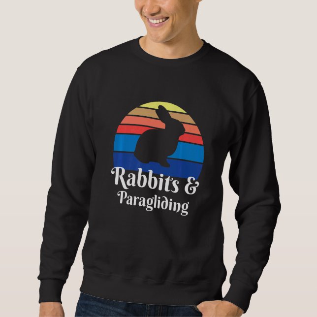 Sudadera Conejos Y Parapente Premium (Anverso)