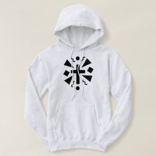 Sudadera Confeti de Cruz Geométrica Fe