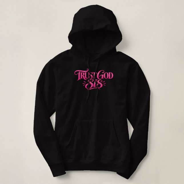 Sudadera Confía en Dios Hermana (Diseño del anverso)