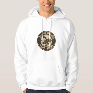 Sudadera Confía en la Insignia de Trabajo Duro del Operador