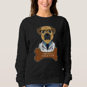 Sudadera Confía En Mí Como Dogtor I Veterinario I Puggle