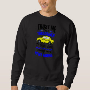 Sudadera Confía en mí. Soy taxista.