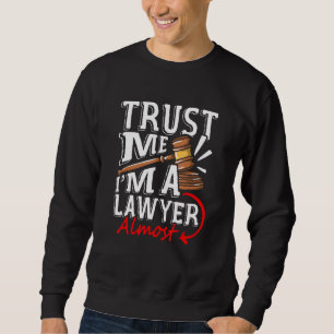 Sudadera Confía en mí, soy un abogado casi Escalas de Justi