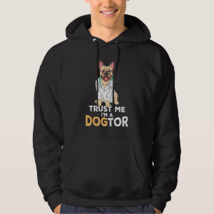 Sudadera Confía En Mí Un Perro De Bulldog Francés Dogtor