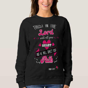 Sudadera Confiar En Jesús Será Su Guía Cristo Deluxe