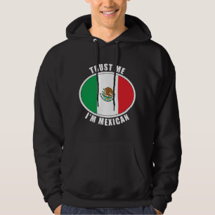 Sudadera Confíe en que yo es mexicano