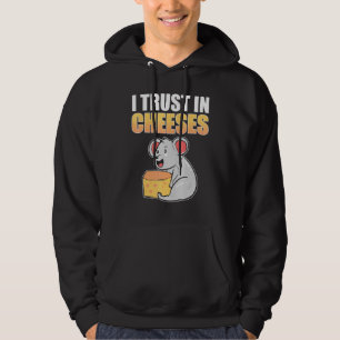 Sudadera Confío En Quesos Y Rata De Ratón
