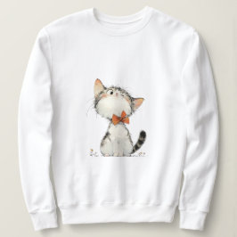 Sudadera Confort elegante con estilo purrí