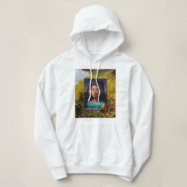 Sudadera Confort en moda: Chaqueta encapuchada para escapar (Diseño del anverso)