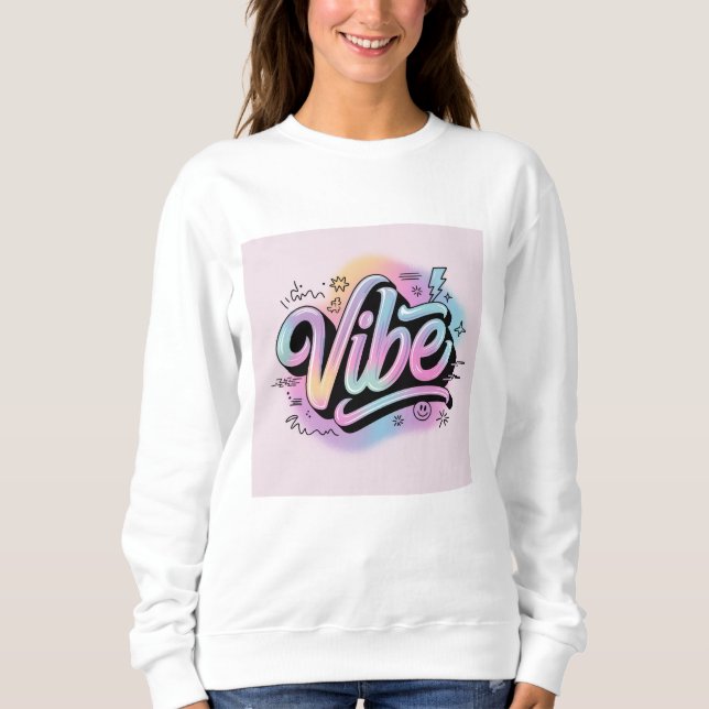 Sudadera Conjunto blanco de moda (Anverso)