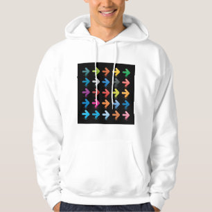 Sudadera Conjunto de Flechas Brillantes Establece Indicador