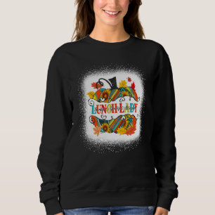 Sudadera Conjunto de otoño Señora del almuerzo Agradecida A