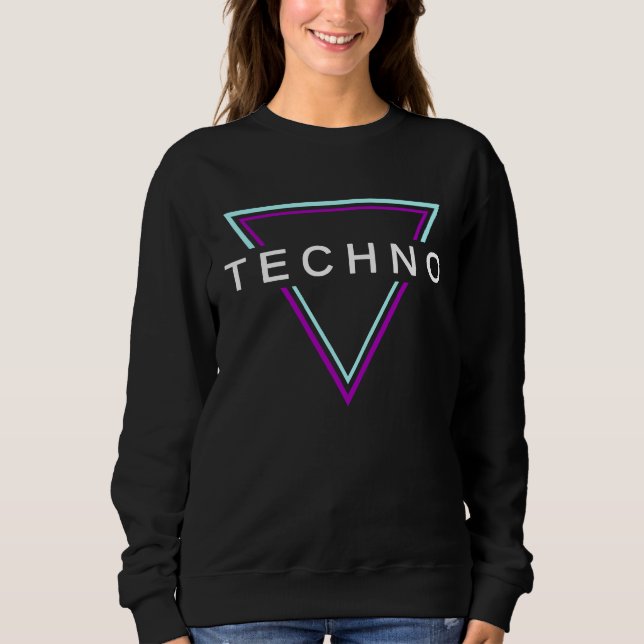 Sudadera Conjunto para fiesta de Techno House para festival (Anverso)