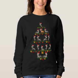 Sudadera Conjuntos de pijamas familiares Navidades Asno a j