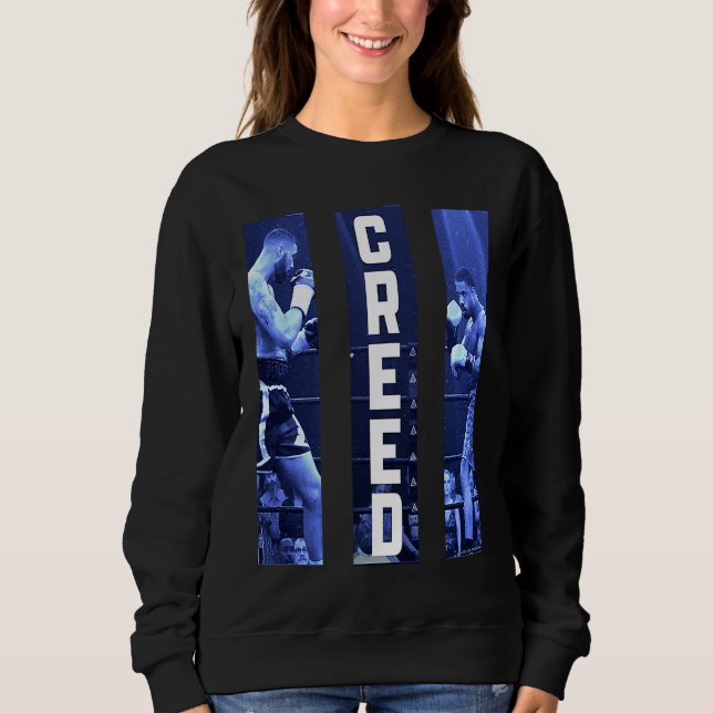 Sudadera Conlan and Creed triptych blue (Anverso)
