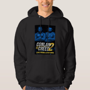 Sudadera Conlan vs Creed 2 cartel azul