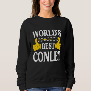 Sudadera Conley Surname Team Family Apellido Mejor
