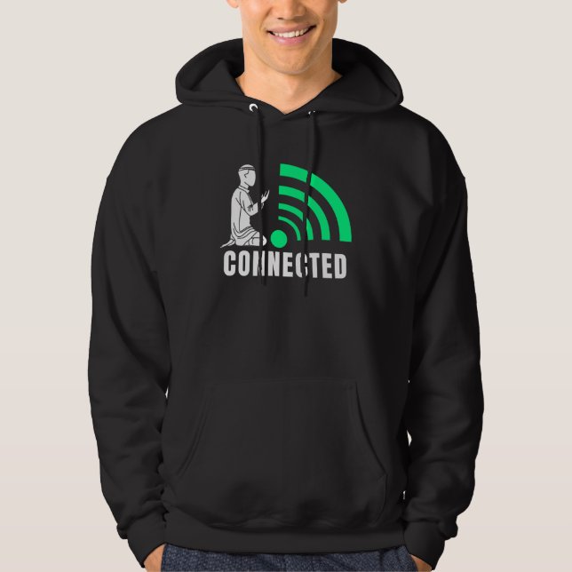 Sudadera Connected Islamic Muslim Ramadan Kareem First Sala (Anverso)