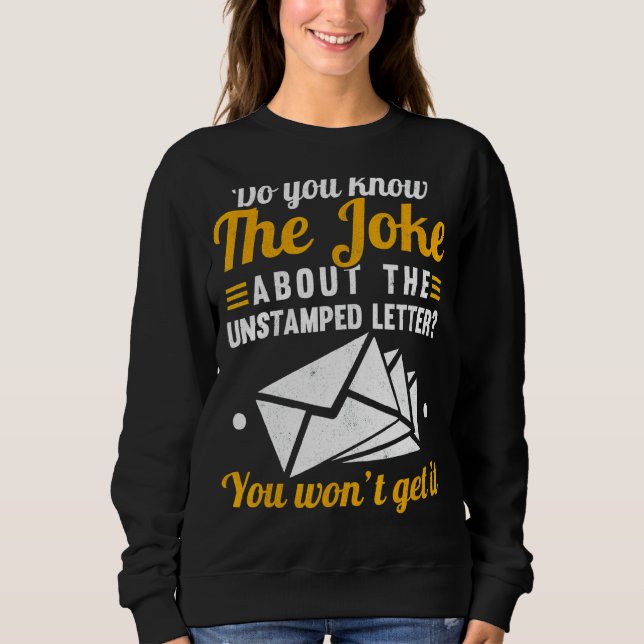 Sudadera ¿Conoce El Chiste Sobre Las Mamáes De Las Cartas S (Anverso)