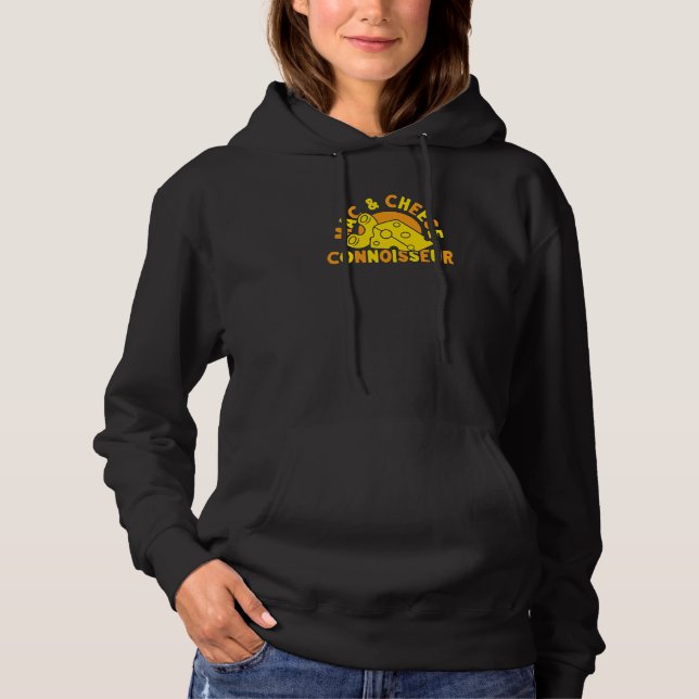 Sudadera Conocedor de Macarrones con Queso Comida de Macarr (Anverso)