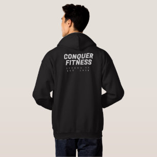 Sudadera Conquer Fitness Sedona Hoodie fuente blanca