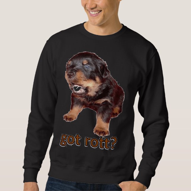 Sudadera Conseguido propietario de Rottweiler (Anverso)