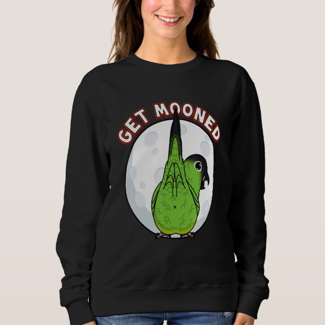 Sudadera Conseguirse Lunático I Loro Underfluffies I Nanday (Anverso)