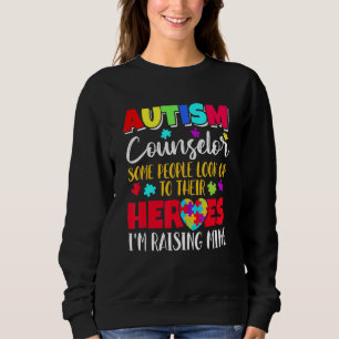 Sudadera Consejero de autismo algunas personas miran a sus