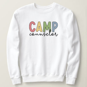 Sudadera Consejero del campamento Regalos de camping Consej