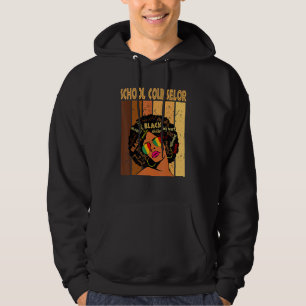 Sudadera Consejero Escolar Afro Americano Negro Histo