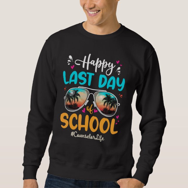 Sudadera Consejero Feliz Día Pasado Gafas de Sol 2 (Anverso)