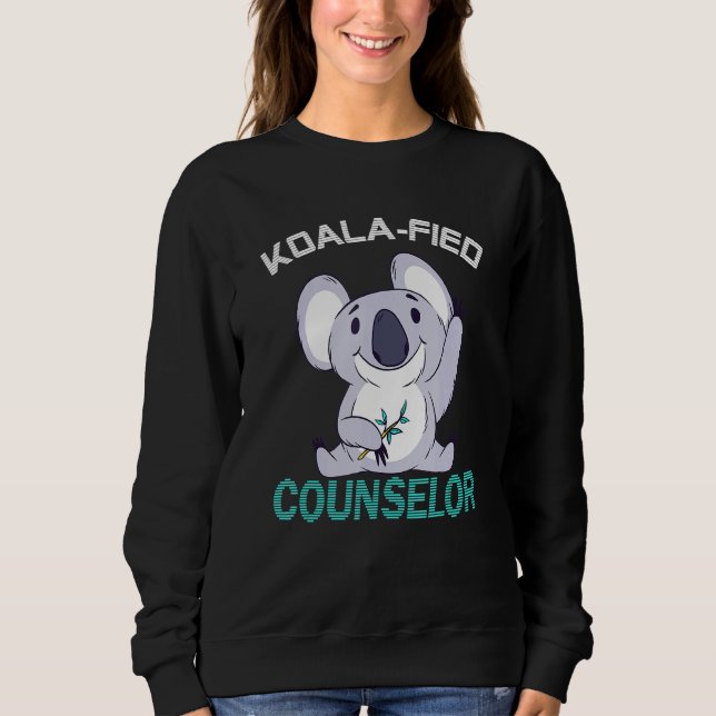 Sudadera Consejero Koalafied Consejero Escolar Calificado (Anverso)