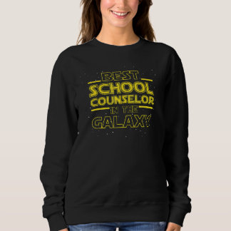 Sudadera Consejero Mejor Consejero Escolar En Galaxy