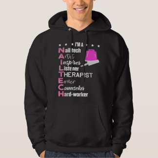Sudadera Consejero Técnico de Uñas Artista Técnico de Uñas
