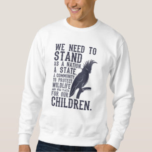 Sudadera Conservación de vida silvestre regalo Equipo zooló