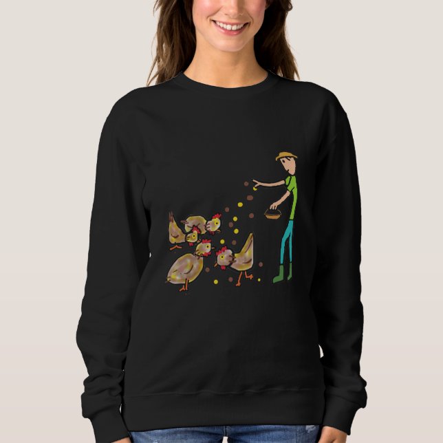 Sudadera Conservación del pollo (Anverso)