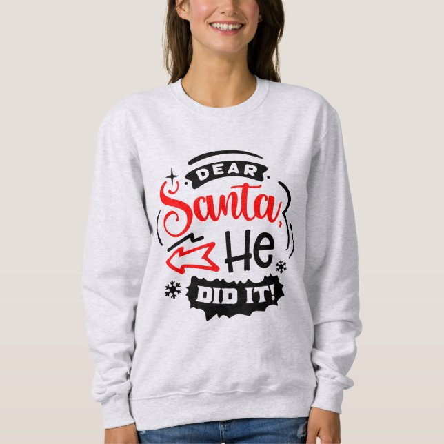 Sudadera Conservar o diseñar su propio sudadero camiseta (Anverso)