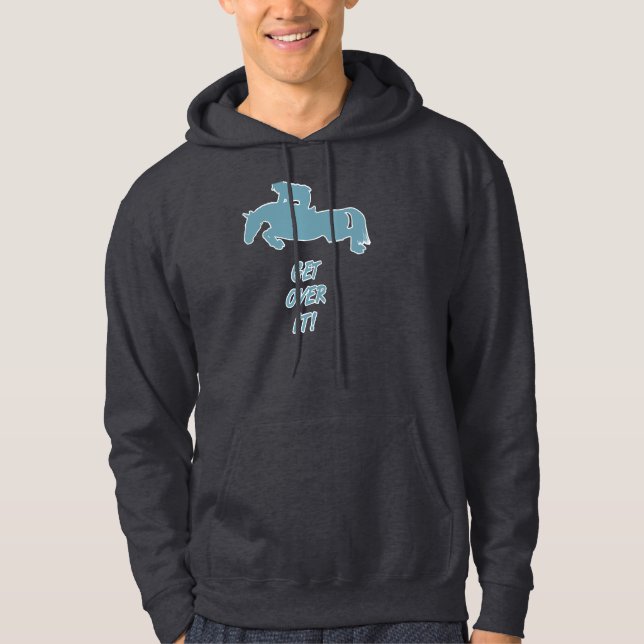 Sudadera Consiga sobre él el caballo (Anverso)