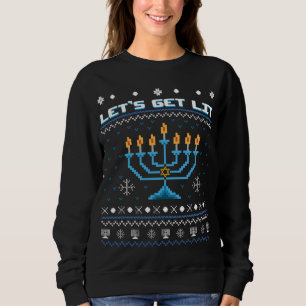 Sudadera Consigamos un árbol de Navidad liviano
