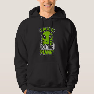Sudadera Conspiración alienígena demasiado linda para este