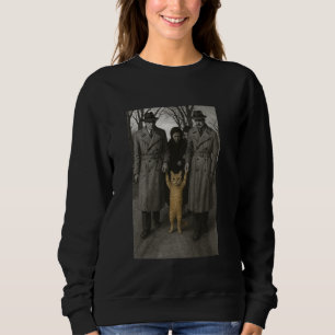 Sudadera Conspiración divertida de gato de OVNI de Alien Te